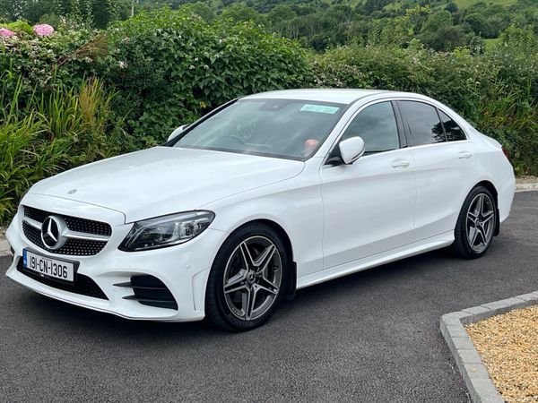 Mercedes-Benz C-Class Saloon, Diesel, 2019, White