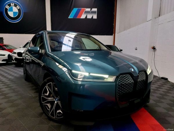 BMW iX SUV, Electric, 2022, Blue
