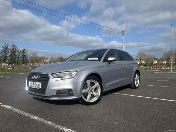 Audi A3 Hatchback, Diesel, 2017, Silver