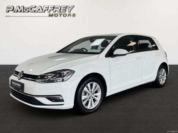 Volkswagen Golf Hatchback, Petrol, 2018, White