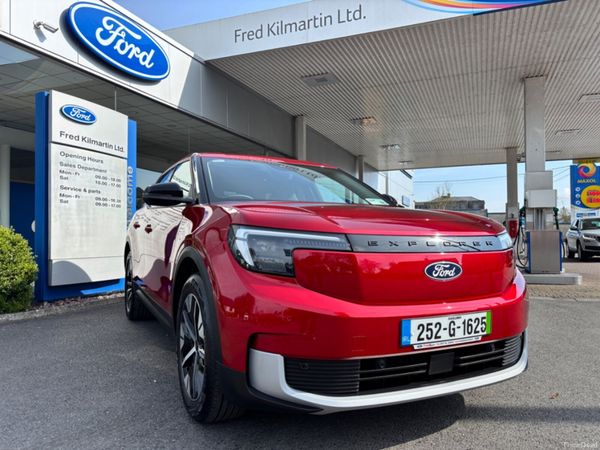 Ford Explorer MPV, Electric, 2025, Red
