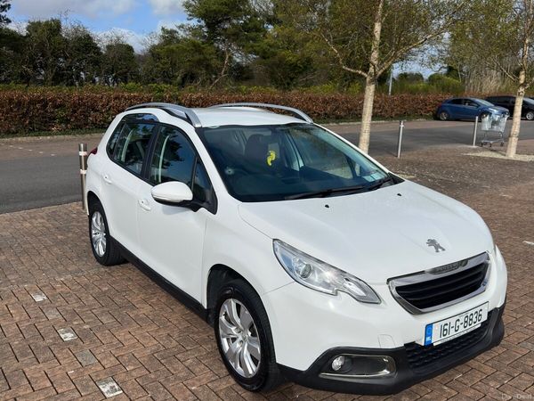 Peugeot 2008 SUV, Diesel, 2016, White