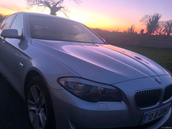 BMW 5-Series Saloon, Diesel, 2012, Silver