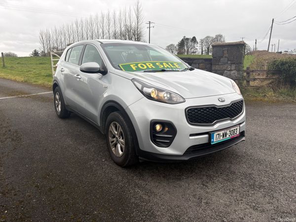 Kia Sportage SUV, Diesel, 2017, Silver