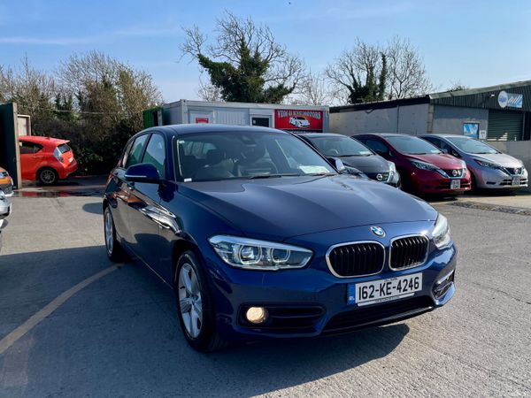 BMW 1-Series Hatchback, Diesel, 2016, Blue