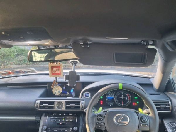 Lexus IS Saloon, Petrol Hybrid, 2013, White