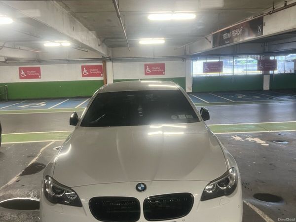 BMW 5-Series Saloon, Diesel, 2015, White