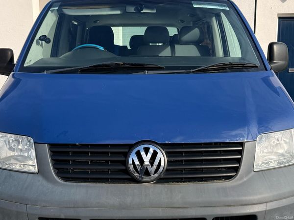 Volkswagen Shuttle Minibus, Diesel, 2007, Blue