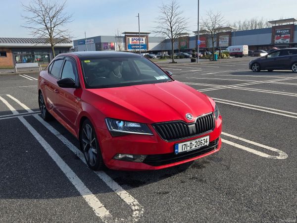 Skoda Superb Saloon, Diesel, 2017, Red