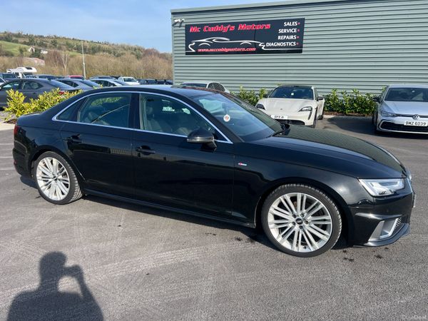 Audi A4 Saloon, Diesel, 2019, Black