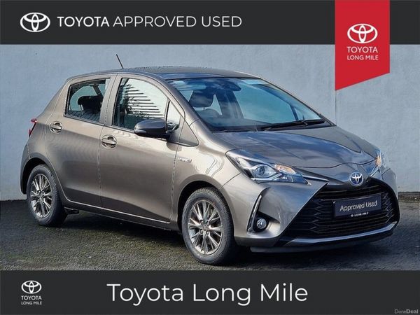 Toyota Yaris Hatchback, Petrol Hybrid, 2018, Bronze