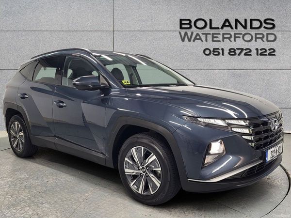 Hyundai Tucson SUV, Petrol Hybrid, 2022, Blue