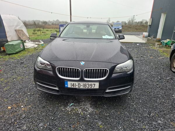 BMW 5-Series Saloon, Diesel, 2014, Black