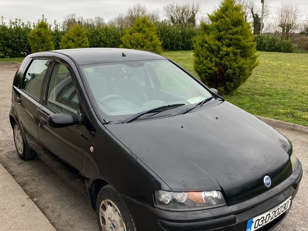 Fiat Punto Hatchback, Petrol, 2003, Black