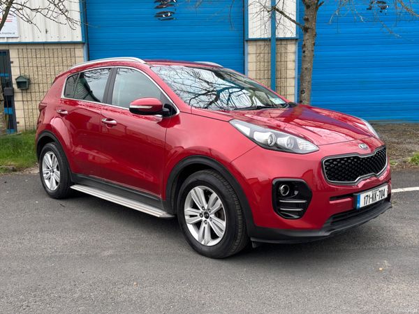Kia Sportage SUV, Diesel, 2017, Red
