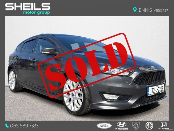 Ford Focus Hatchback, Petrol, 2017, Grey