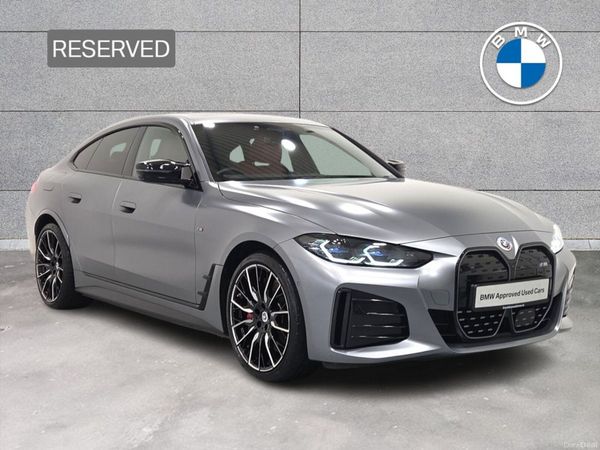 BMW i4 Hatchback, Electric, 2023, Grey