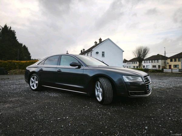 Audi A8 Saloon, Diesel, 2015, Blue