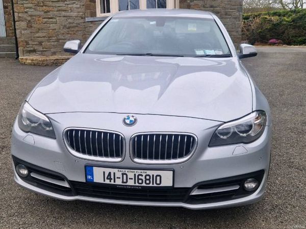 BMW 5-Series Saloon, Diesel, 2014, Silver