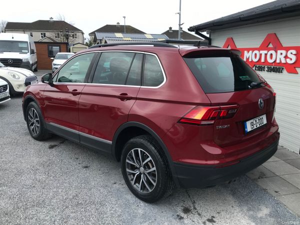 Volkswagen Tiguan SUV, Diesel, 2019, Red