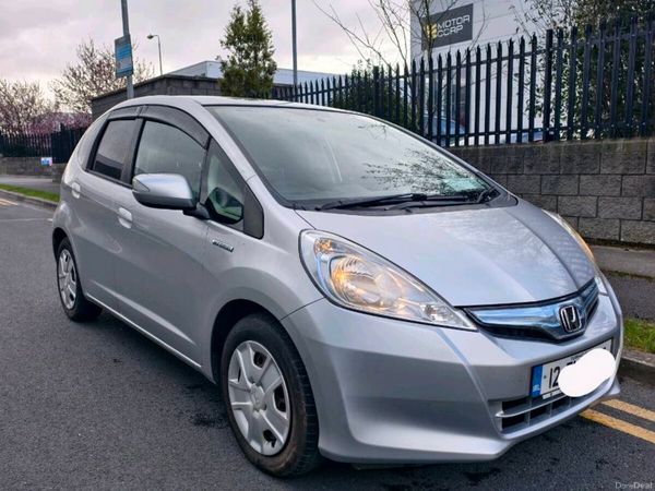 Honda Fit Hatchback, Petrol Hybrid, 2012, Silver