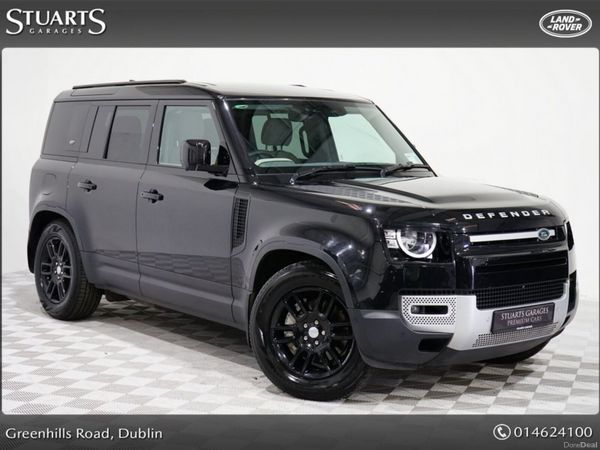 Land Rover Defender Estate, Petrol Plug-in Hybrid, 2023, Black