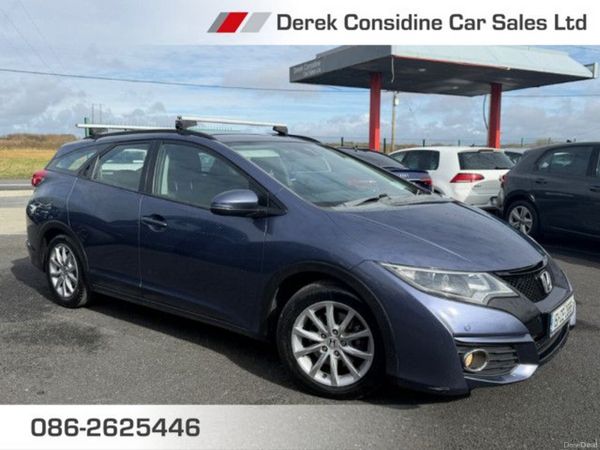 Honda Civic Estate, Diesel, 2015, Blue