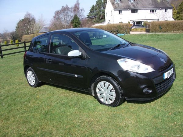 Renault Clio Hatchback, Ethanol Petrol, 2012, Black