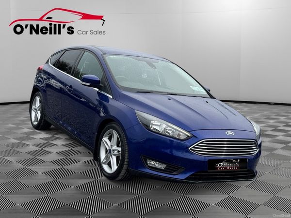 Ford Focus Hatchback, Diesel, 2016, Blue