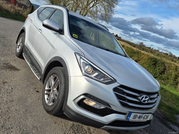 Hyundai Santa Fe SUV, Diesel, 2018, Grey