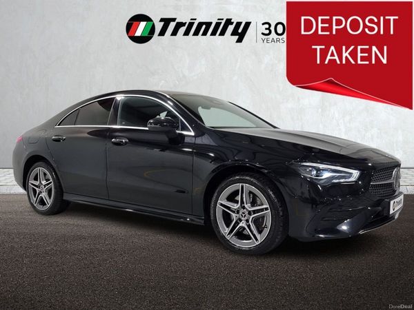 Mercedes-Benz CLA Coupe, Petrol Plug-in Hybrid, 2024, Black