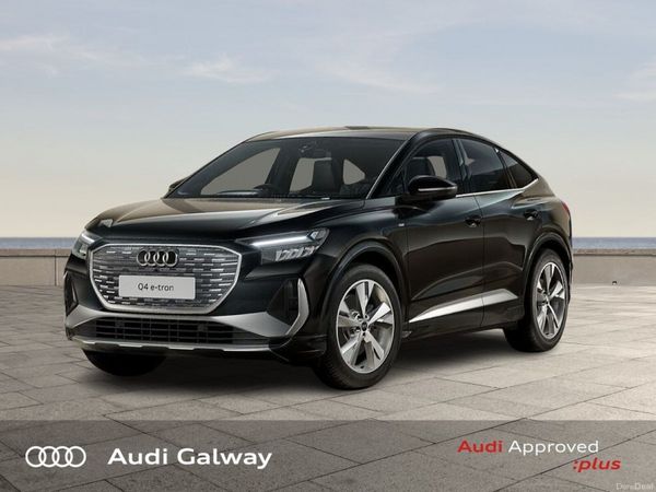 Audi Q4 e-tron SUV, Electric, 2023, Black