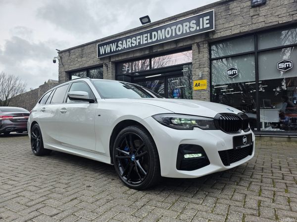 BMW 3-Series Estate, Petrol Plug-in Hybrid, 2021, White
