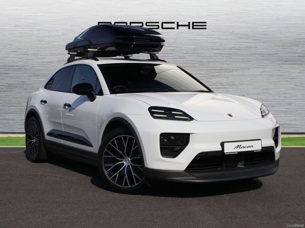 Porsche Macan SUV, Electric, 2026, White