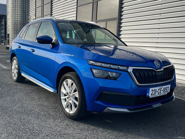 Skoda Kamiq Hatchback, Petrol, 2023, Blue