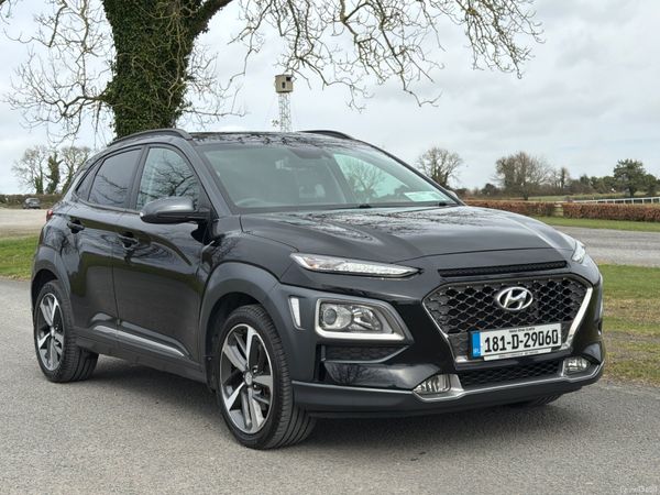 Hyundai KONA MPV, Petrol, 2018, Black