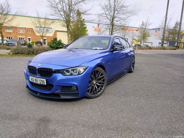BMW 3-Series Saloon, Diesel, 2014, Blue