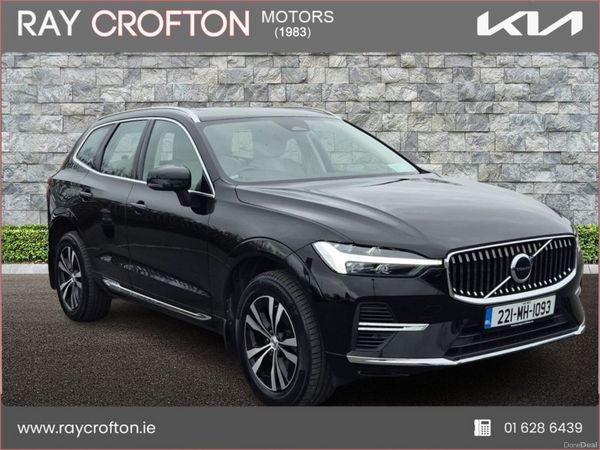 Volvo XC60 SUV, Petrol Plug-in Hybrid, 2022, Black