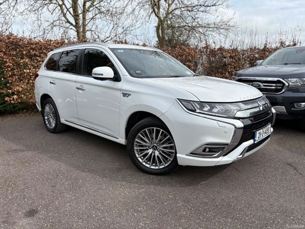 Mitsubishi Outlander SUV, Petrol Plug-in Hybrid, 2021, White
