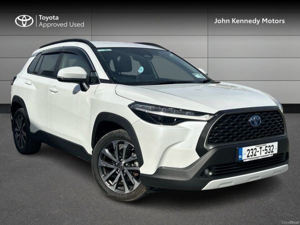 Toyota Corolla Cross Hatchback, Petrol Hybrid, 2023, White