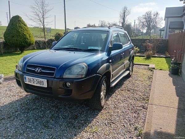 Hyundai Tucson SUV, Petrol, 2006, Blue
