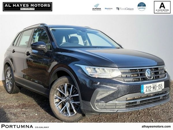 Volkswagen Tiguan SUV, Diesel, 2021, Black