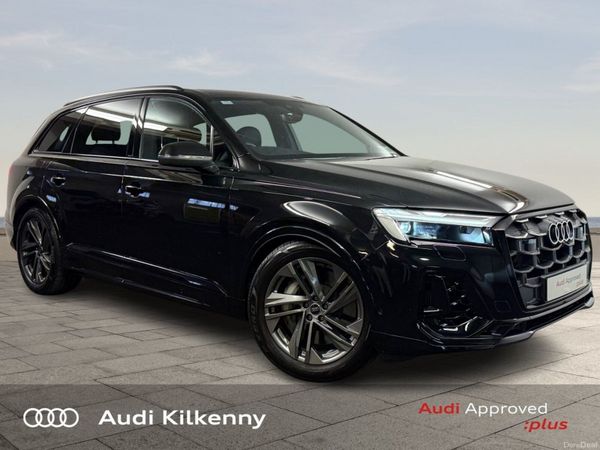 Audi Q7 SUV, Petrol Plug-in Hybrid, 2024, Black