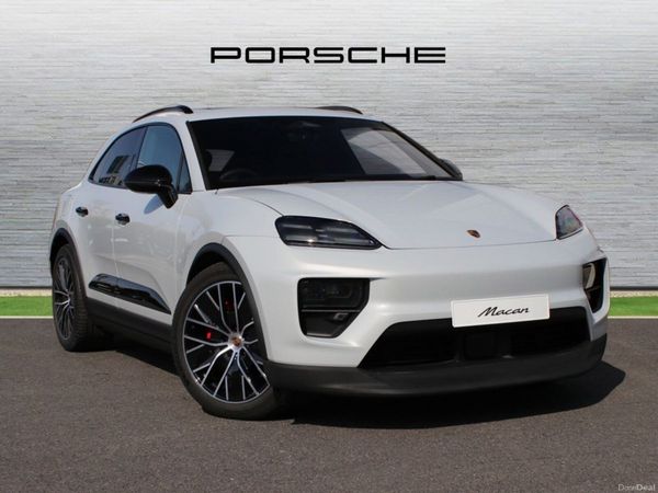 Porsche Macan SUV, Electric, 2026, Grey