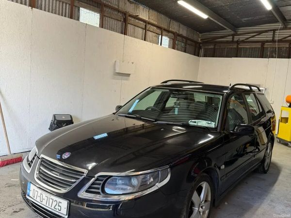 Saab 9-5 Estate, Ethanol Petrol, 2007, Black