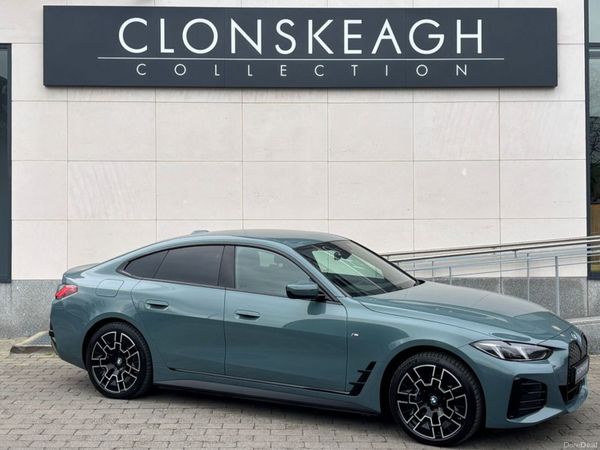 BMW i4 Coupe, Electric, 2024, Green