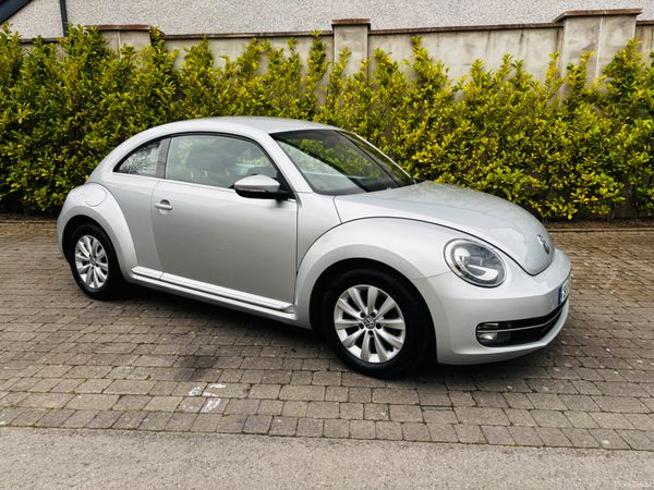 Volkswagen Beetle Hatchback, Petrol, 2015, Silver