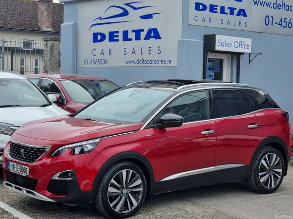 Peugeot 3008 SUV, Diesel, 2019, Red