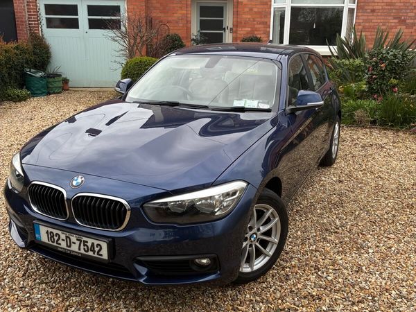 BMW 1-Series Hatchback, Diesel, 2018, Blue