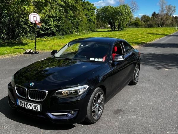BMW 2-Series Coupe, Diesel, 2015, Black